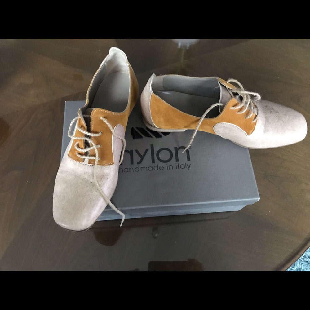 Italian leather Oxford shoes - Picture 4 of 8